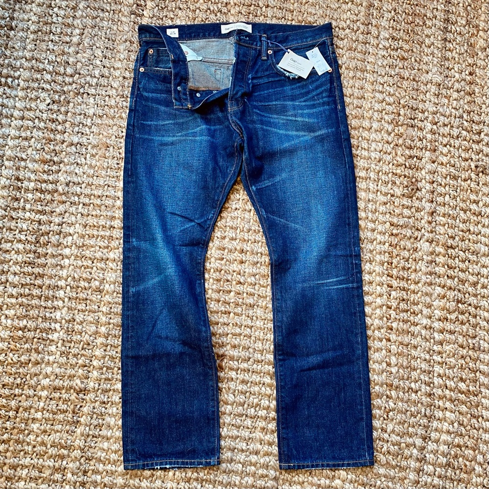 Gap Kaihara Japanese Selvedge Denim Jeans - 32x28 slim
